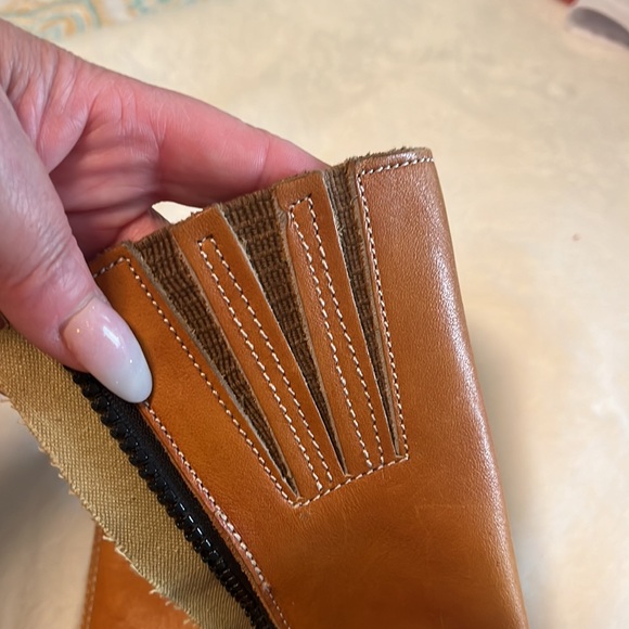 Vintage Cognac leather cowboy boots - Picture 12 of 16